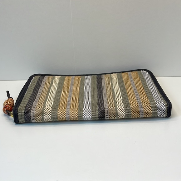 Striped Clutch 9” X 5.5” - Picture 4 of 8